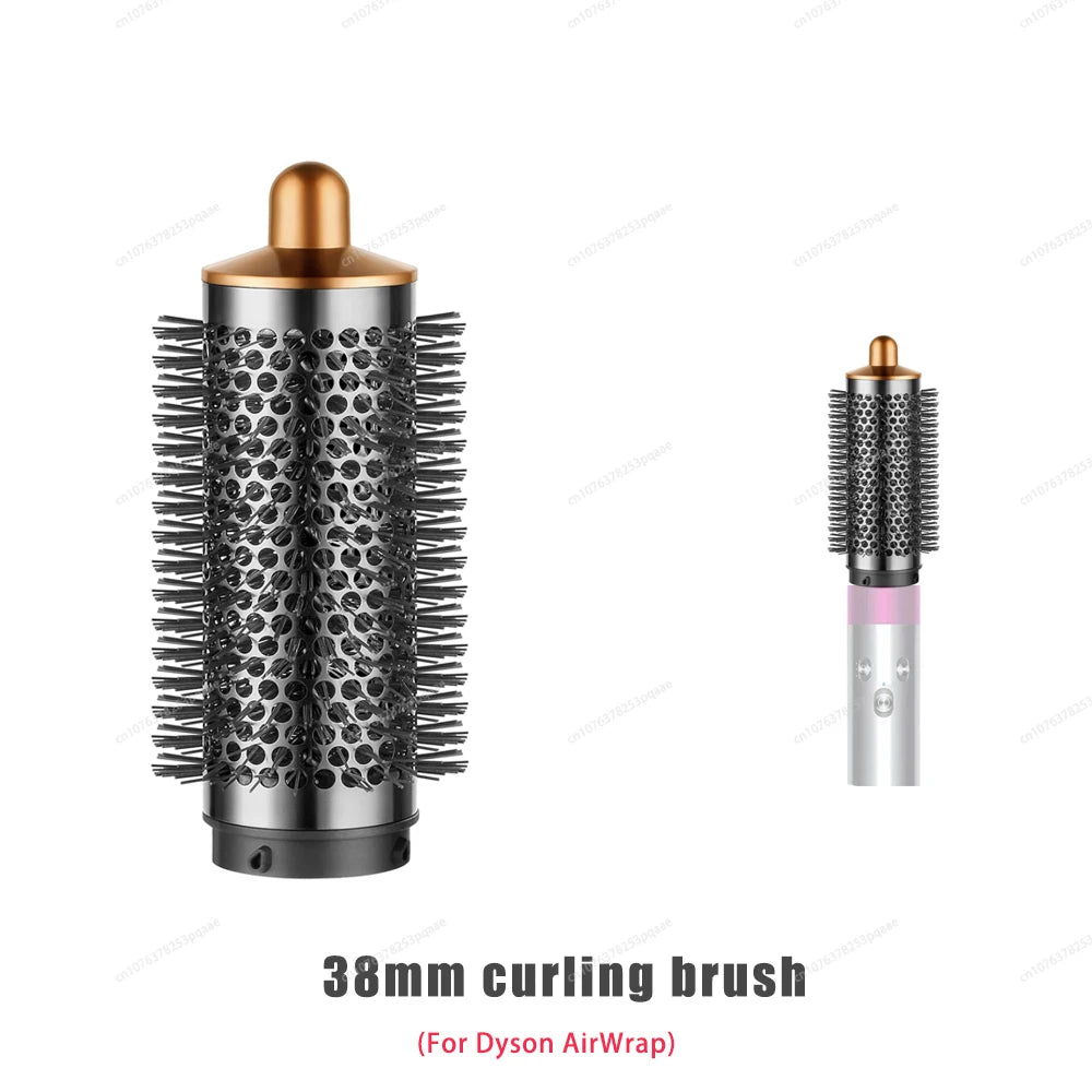 20/38/55MM Round Volumizing Brush for Dyson Airwrap HS01/HS05 Attachment Cylinder Comb Fluffy Nozzle Curling Brush Replacement