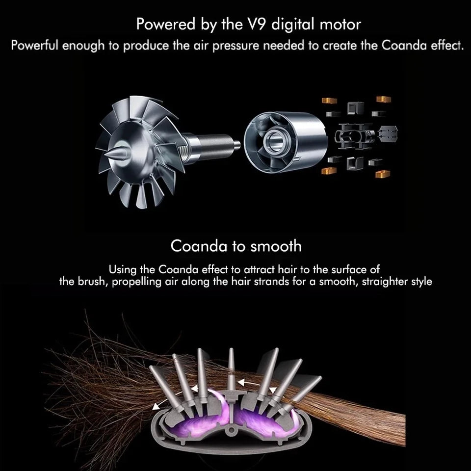 6 In 1 Multi Styler New Design Hair Dryer For Hair 6 in 1 Hair Styler With Curling Barrel Hot Air Brush Styling Tool MultiStyler