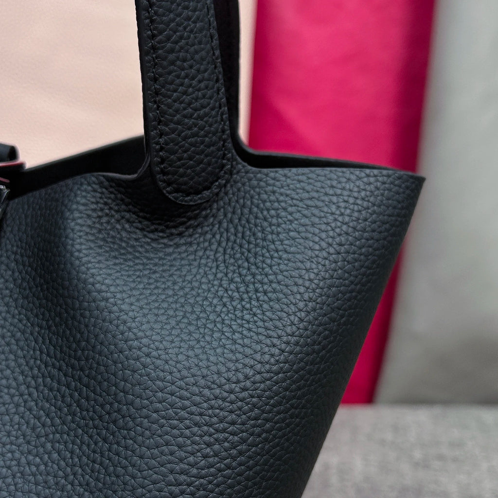 MENDY Damestassen Handtassen Emmer Tas Echt leer Mode Tote Bag Echt leer Luxe Designer Big Size Grote Dame Handtassen
