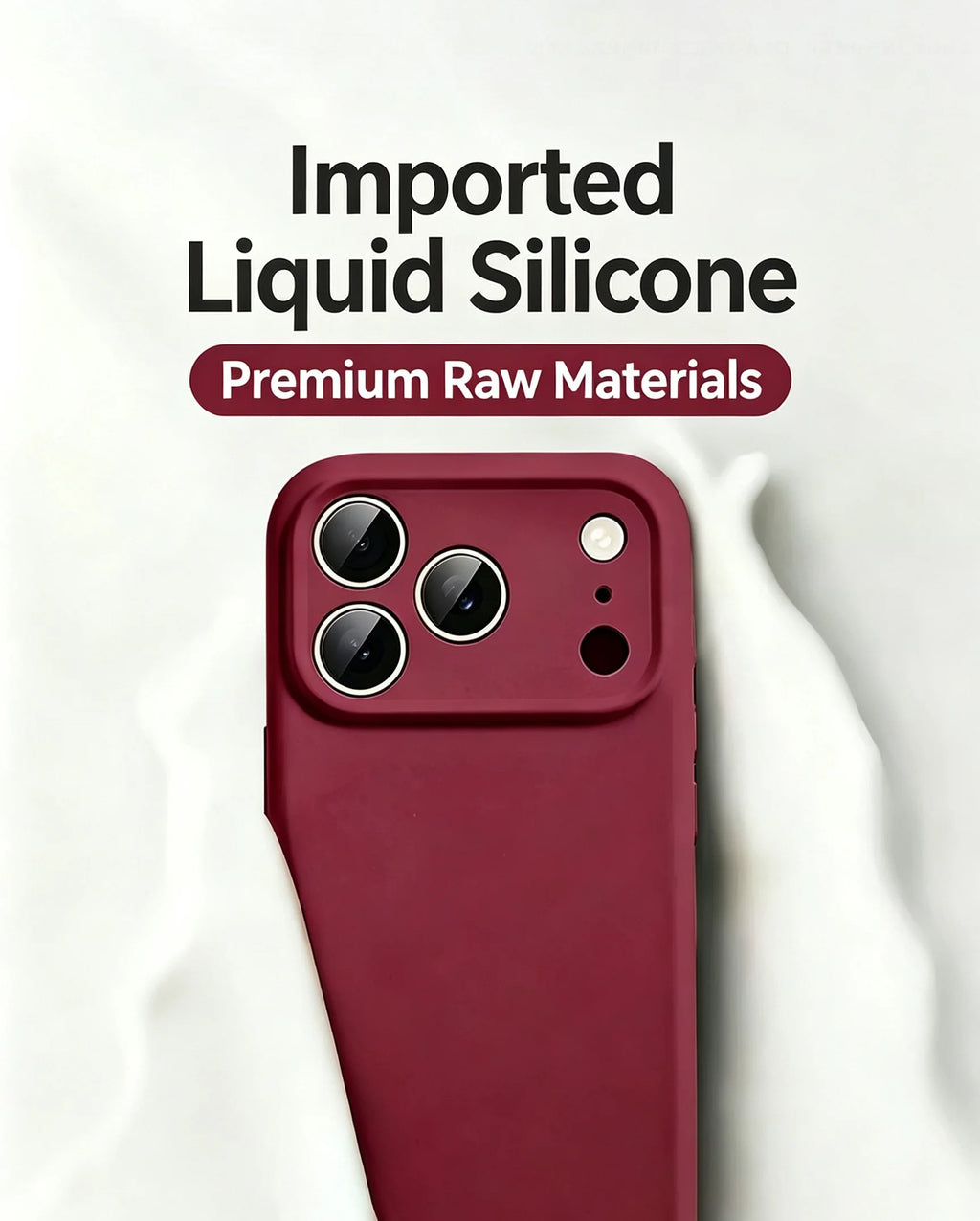 HANNUO Liquid Silicone Phone Case for iPhone 18 Pro Max Cases 17 Pro Max for Magsafe Magnetic Charging Shockproof Soft Cover