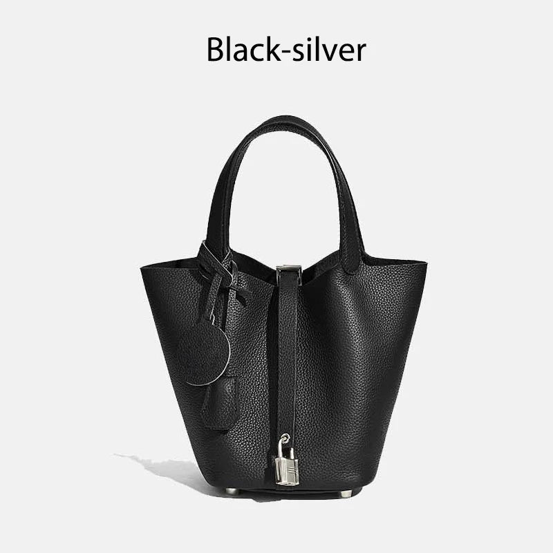 MENDY Damestassen Handtassen Emmer Tas Echt leer Mode Tote Bag Echt leer Luxe Designer Big Size Grote Dame Handtassen