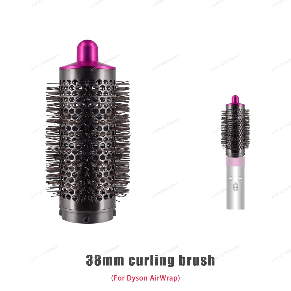 20/38/55MM Round Volumizing Brush for Dyson Airwrap HS01/HS05 Attachment Cylinder Comb Fluffy Nozzle Curling Brush Replacement
