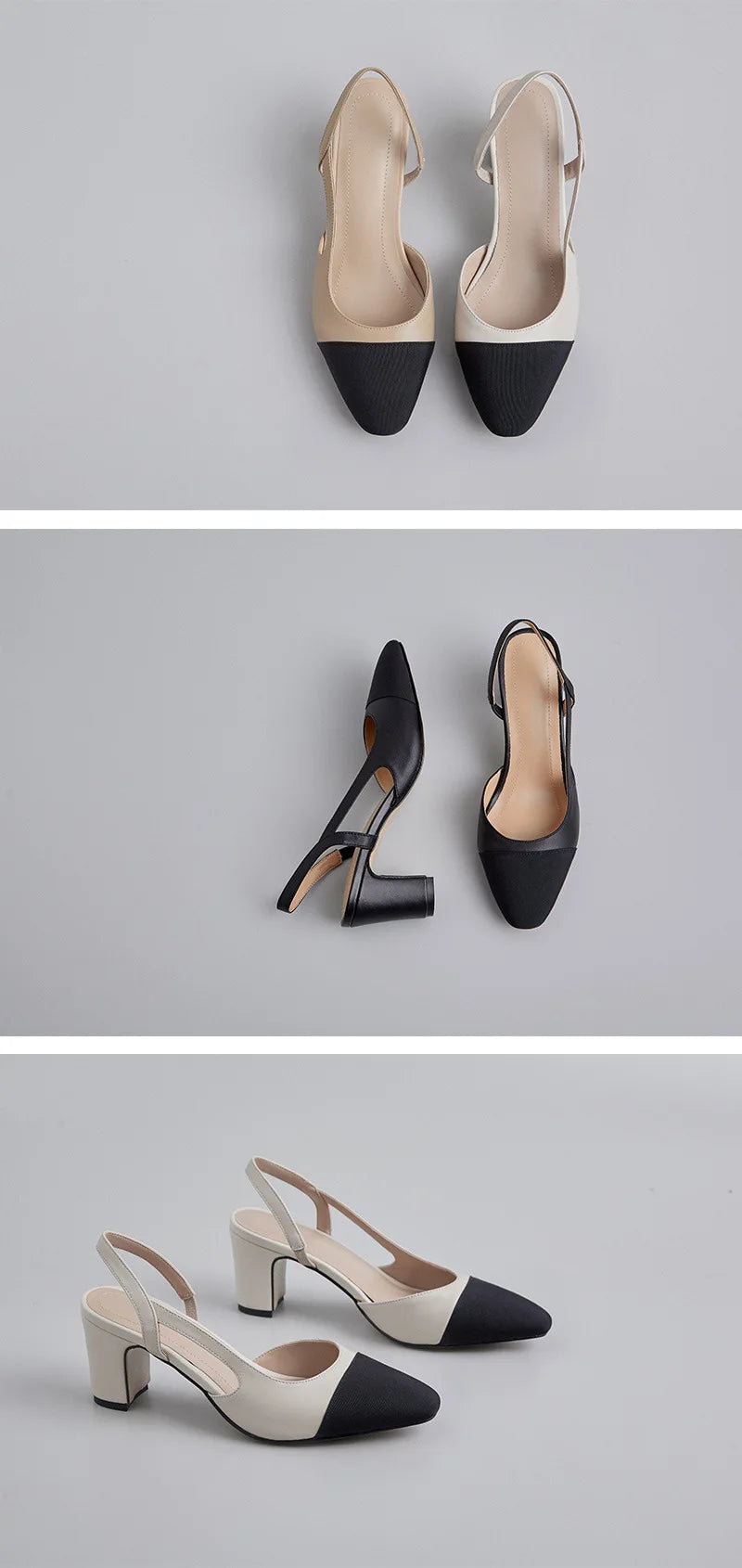 Plus Size Nieuwe Zomerfeest Dikke Hak Lederen Sandalen 6,5 cm Hoge Hak Damesschoenen