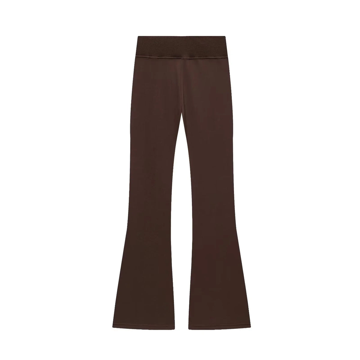 2025 Herfst Nieuwe Vrouwen Casual Revers Lange Mouwen Rits Fleece Jas + Hoge Taille Badstof Uitlopende Broek
