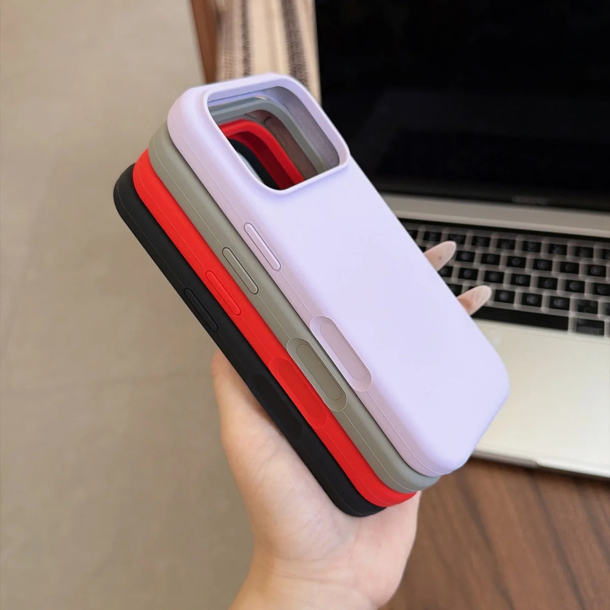 Original Liquid Silicone Magnetic For Magsafe Charge Phone Case For iPhone 18 Air 17 E 16 15 14 Plus 13 Pro Max Shockproof Cover