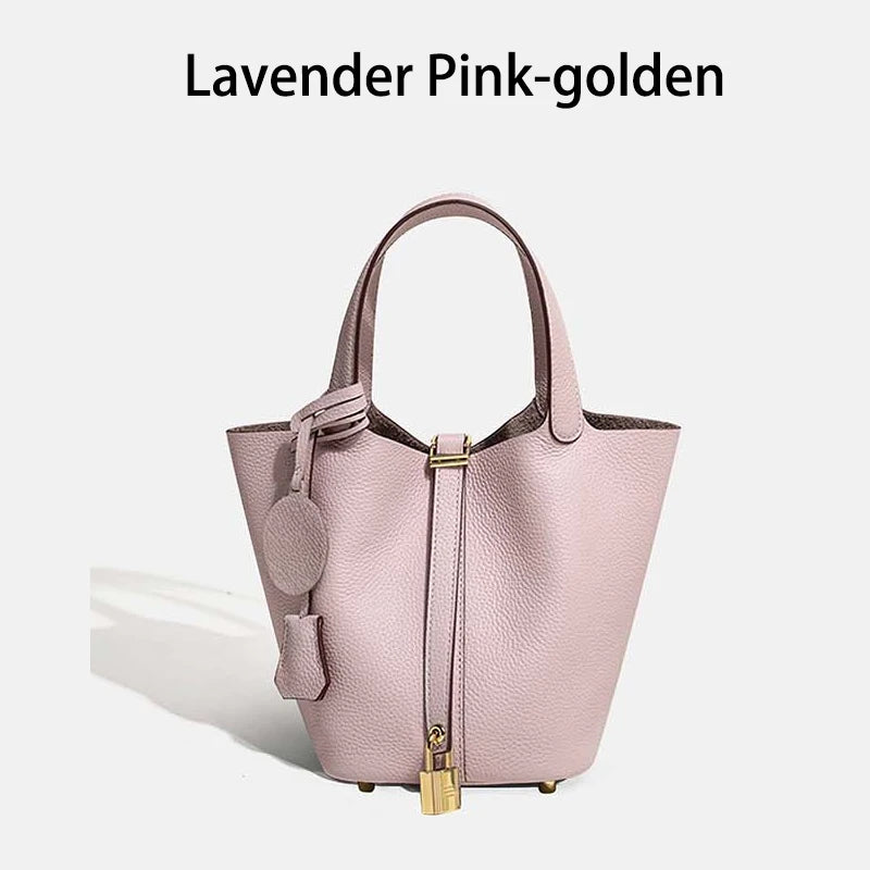 MENDY Damestassen Handtassen Emmer Tas Echt leer Mode Tote Bag Echt leer Luxe Designer Big Size Grote Dame Handtassen