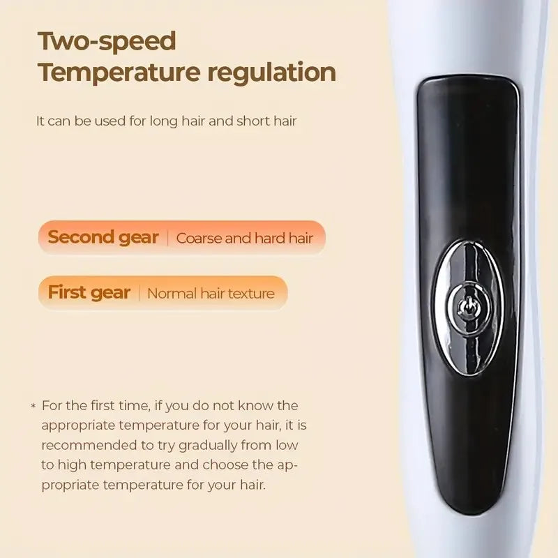 Ceramic Perm Bar 0.51 Inch Hair Salon Hot Perm Tool Curling Iron, Fast Heating, Dual Speed Temperature Control